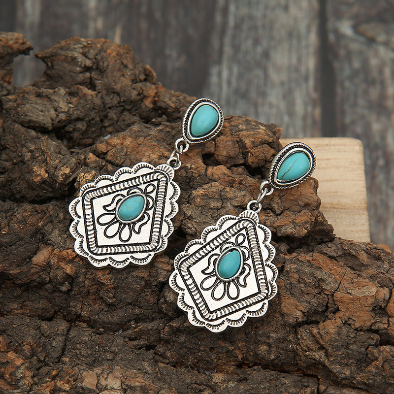 Handgefertigte Vintage Ohrring