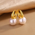 Schöne Gold Ohrring mit einzigartigem Stil