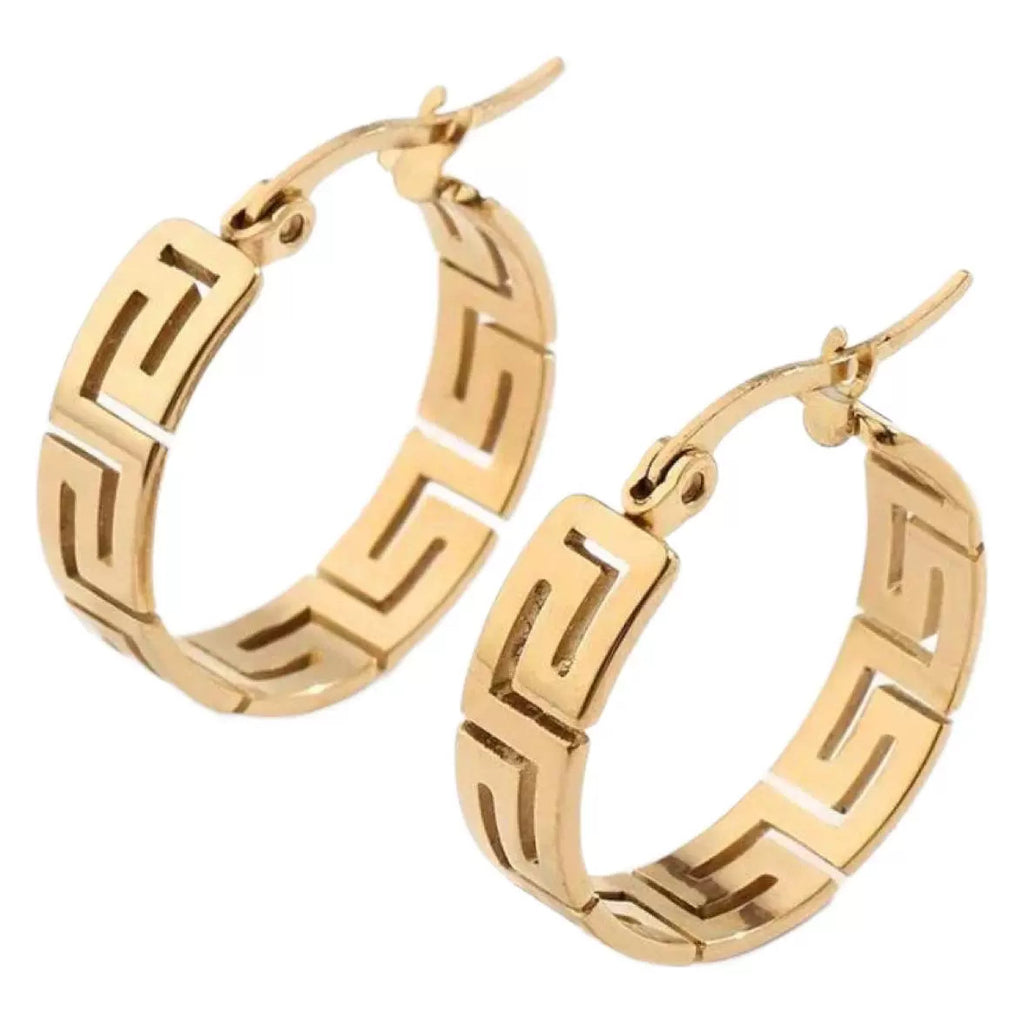 Elegante Gold Ohrring für jeden Anlass