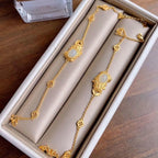 Zarte handwerkliche Silber Armband