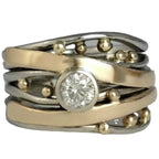 Elegante Gold Ring für jeden Anlass