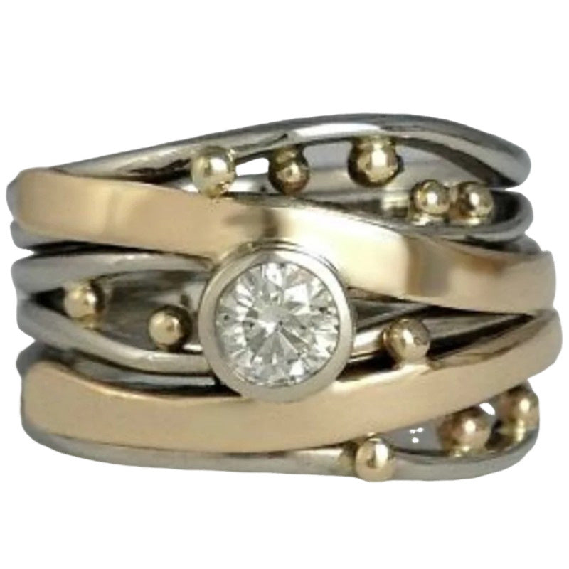 Elegante Gold Ring für jeden Anlass