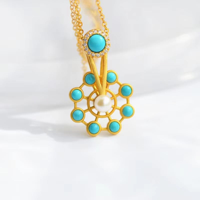 Romantische Gold Halskette für besondere Momente