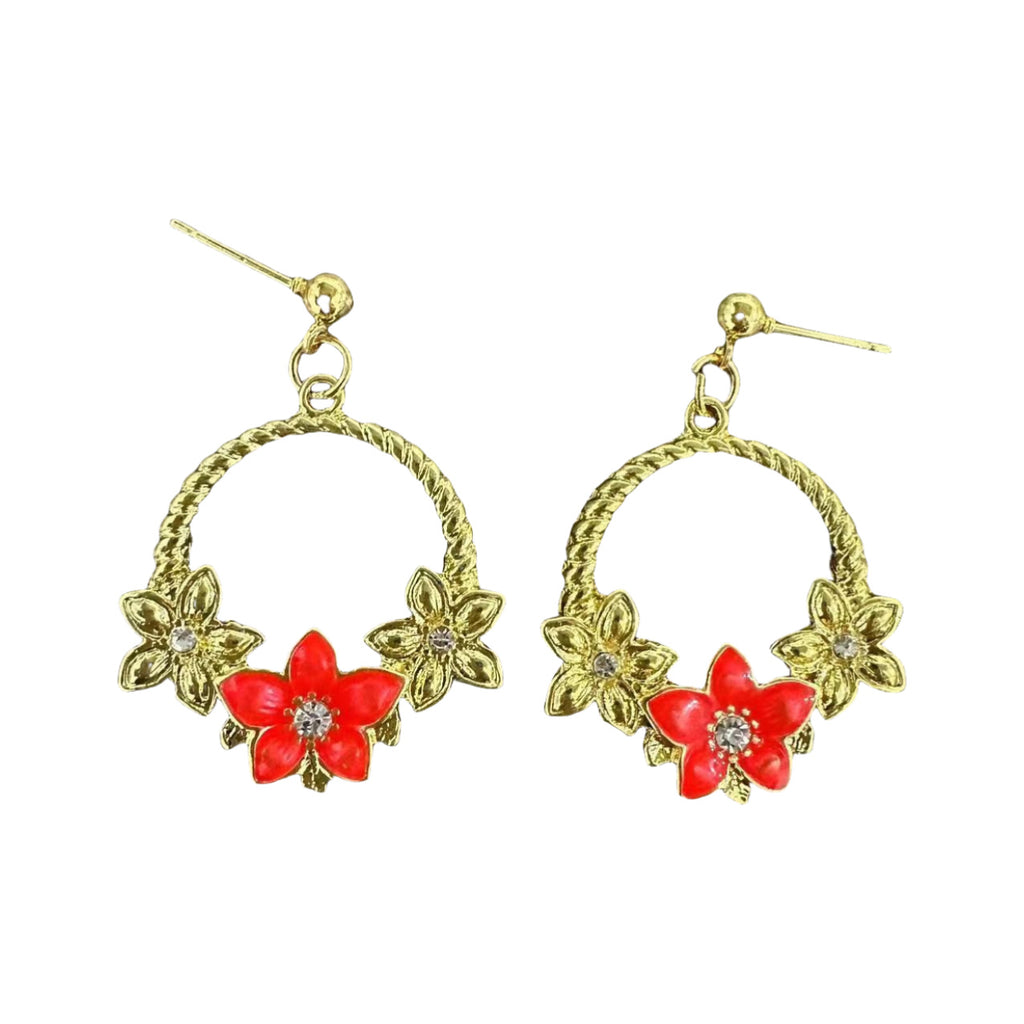 Romantische Gold Ohrring für besondere Momente