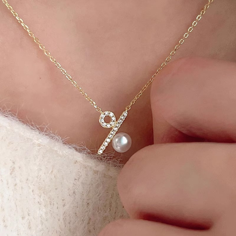 Charmante Perlen Halskette für jeden Anlass