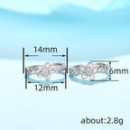 Atemberaubende Ohrring für den Alltag