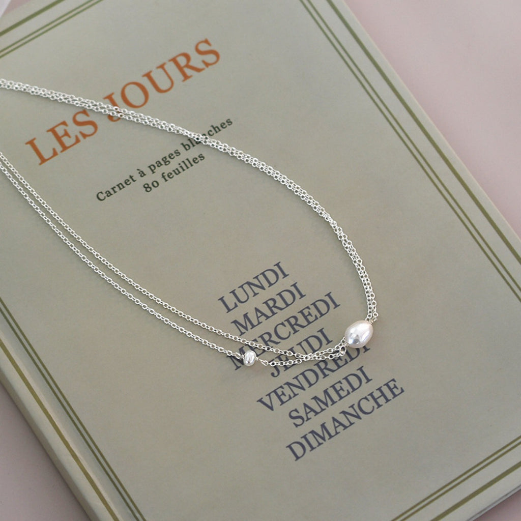 Atemberaubende Perlen Halskette für den Alltag