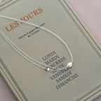 Atemberaubende Perlen Halskette für den Alltag