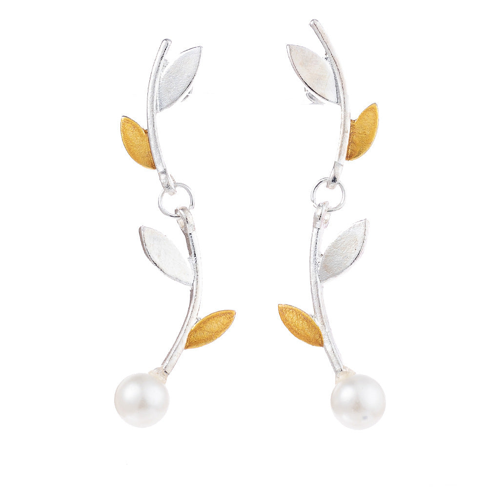 Romantische Silber Ohrring für besondere Momente