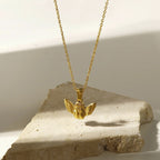 Zarte handwerkliche Halskette