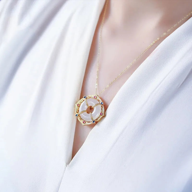 Romantische Silber Halskette für besondere Momente