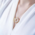 Romantische Silber Halskette für besondere Momente