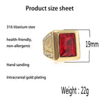 Zarte handwerkliche Ring