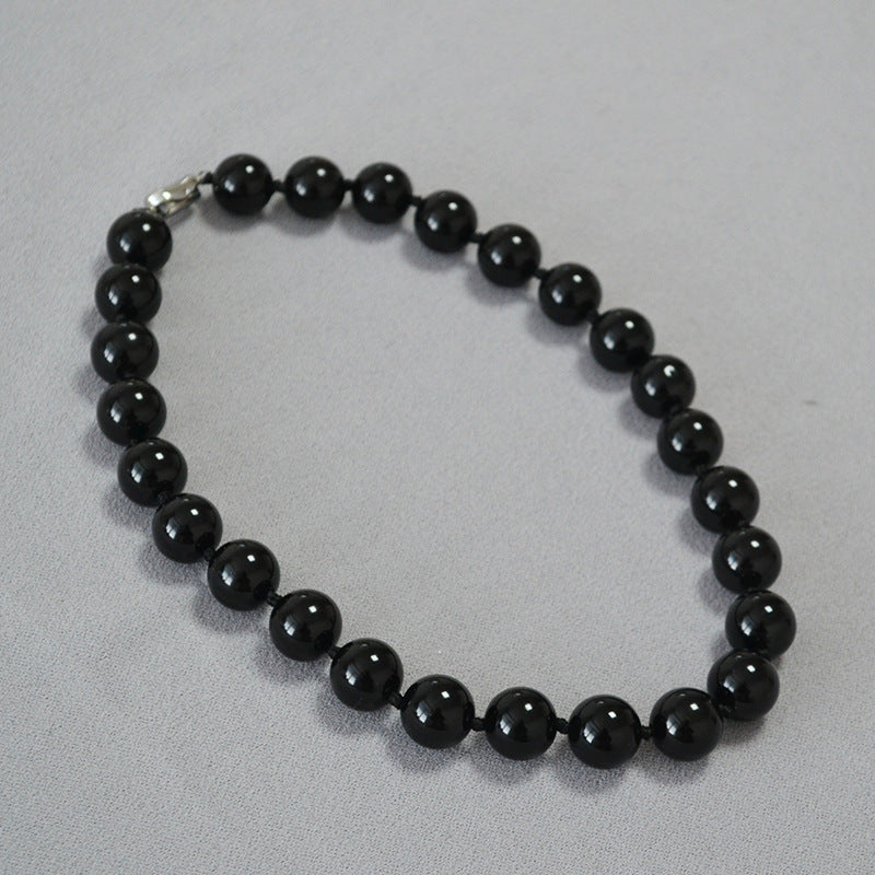 Zarte handwerkliche Gold Halskette