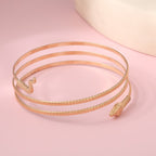 Klassische Gold Armband mit zeitloser Eleganz