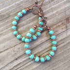 Schöne Ohrring mit einzigartigem Stil