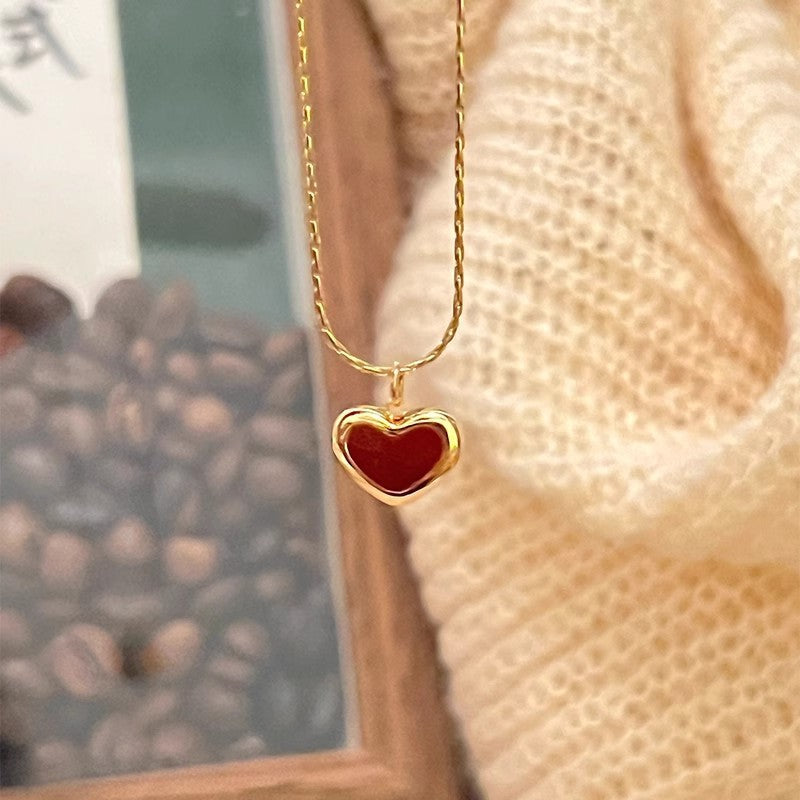 Zarte handwerkliche Halskette