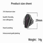 Zarte handwerkliche Ring