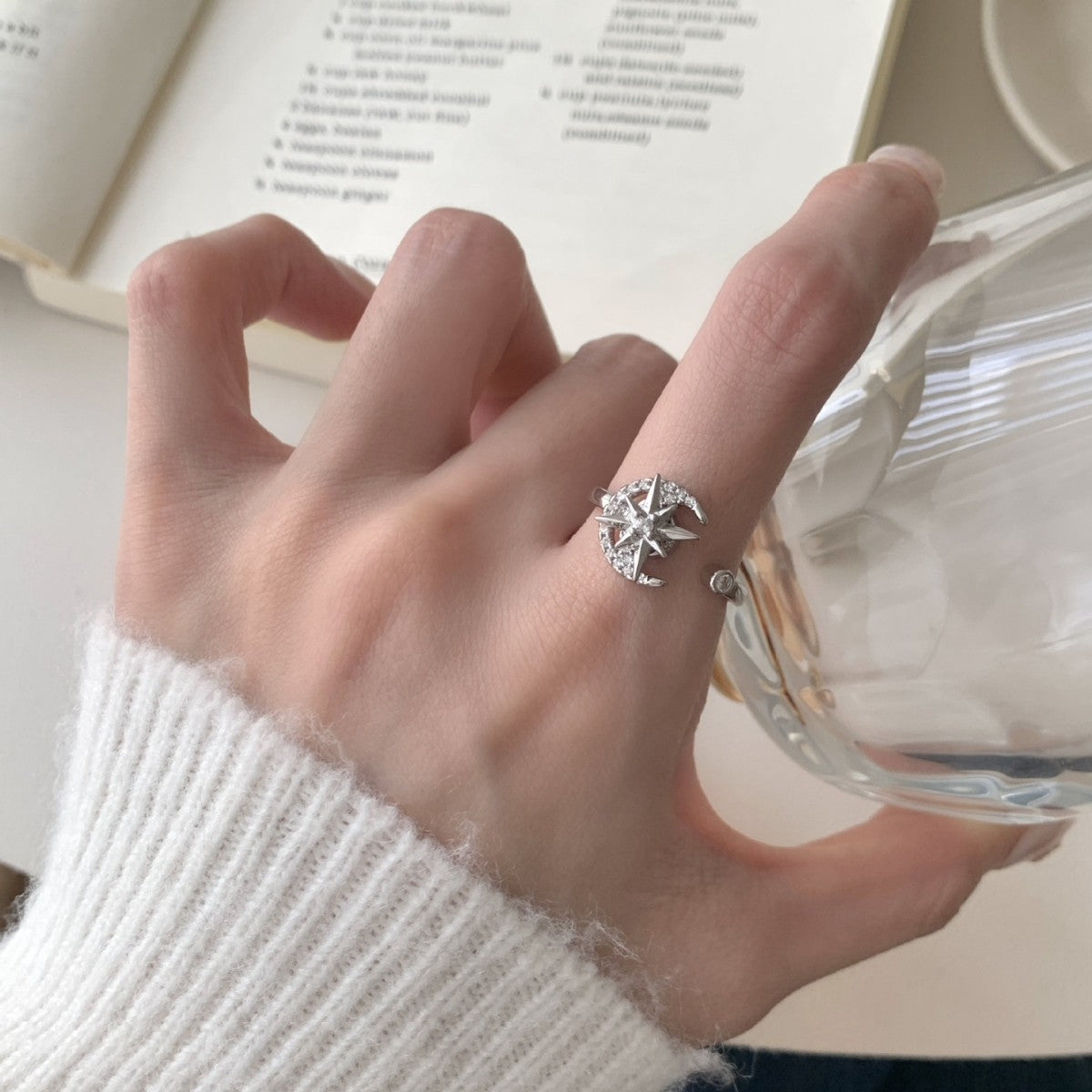 Schöne Ring mit einzigartigem Stil