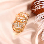 Atemberaubende Gold Ring für den Alltag