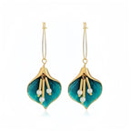 Handgefertigte Vintage Perlen Ohrring