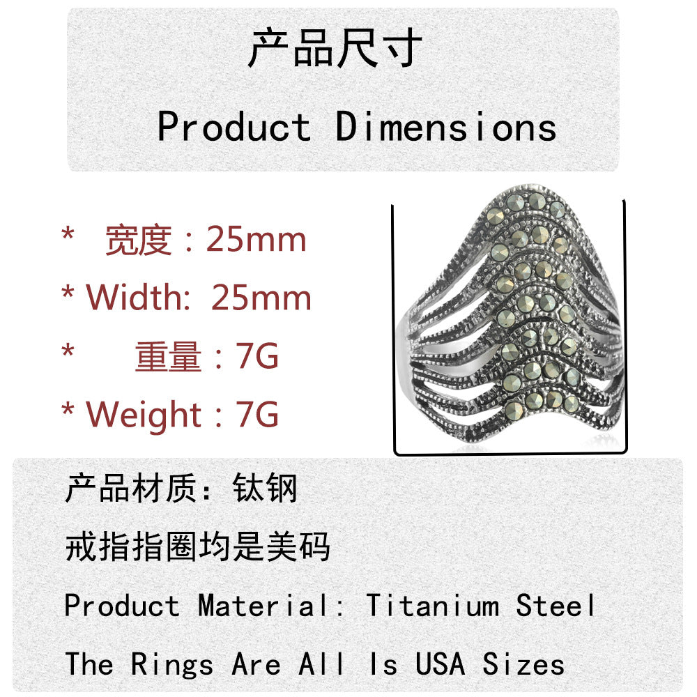 Atemberaubende Ring für den Alltag