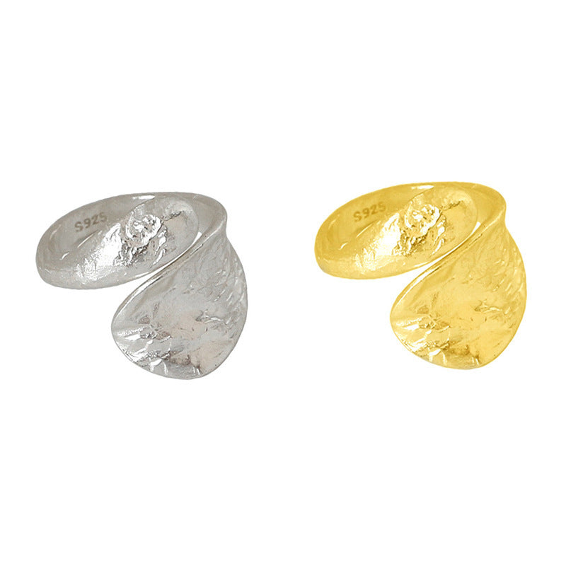 Zarte handwerkliche Gold Ring