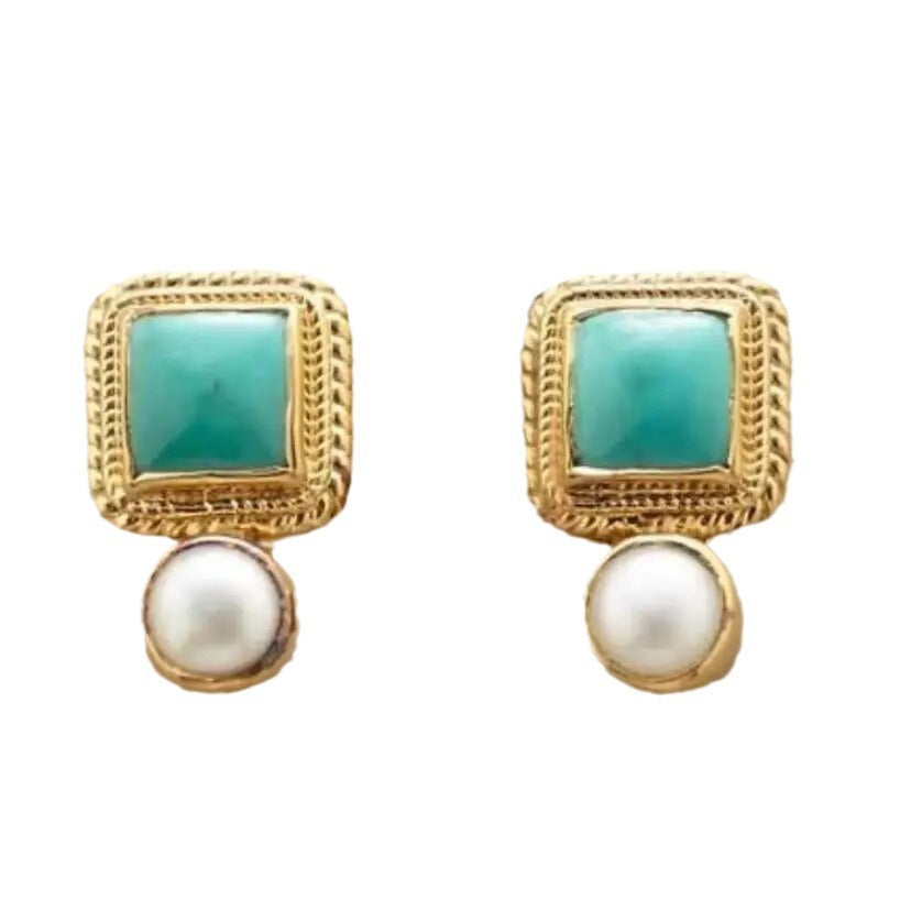 Handgefertigte Vintage Ohrring