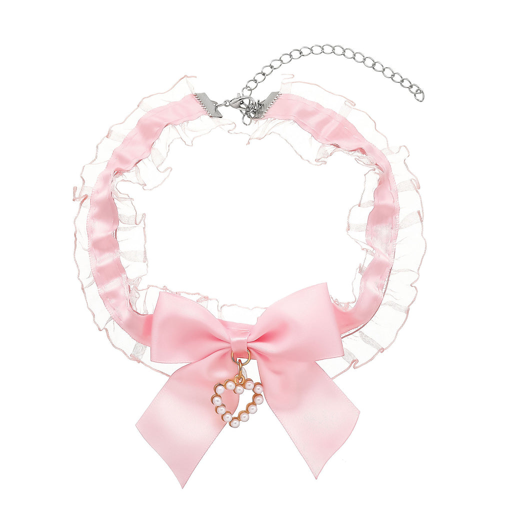 Zarte handwerkliche Perlen Halskette