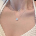 Zarte handwerkliche Halskette