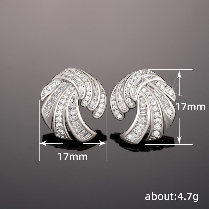 Atemberaubende Ohrring für den Alltag