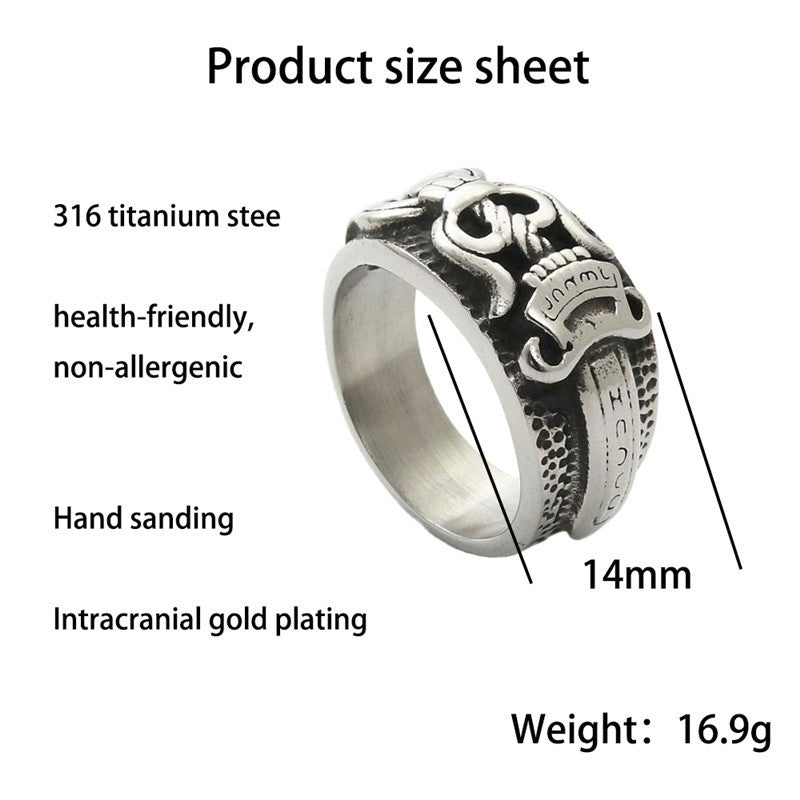 Handgefertigte Vintage Ring