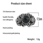 Zarte handwerkliche Ring