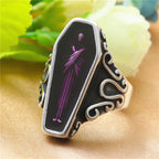 Zarte handwerkliche Ring