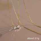 Zarte handwerkliche Halskette