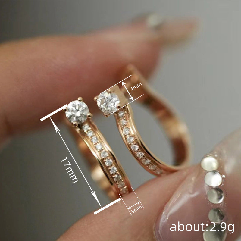 Atemberaubende Ohrring für den Alltag