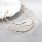 Zarte handwerkliche Gold Armband