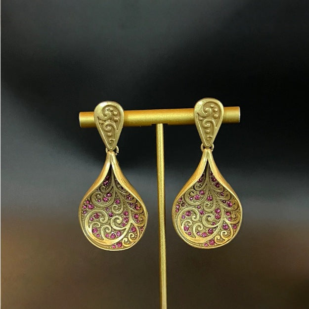 Atemberaubende Gold Ohrring für den Alltag