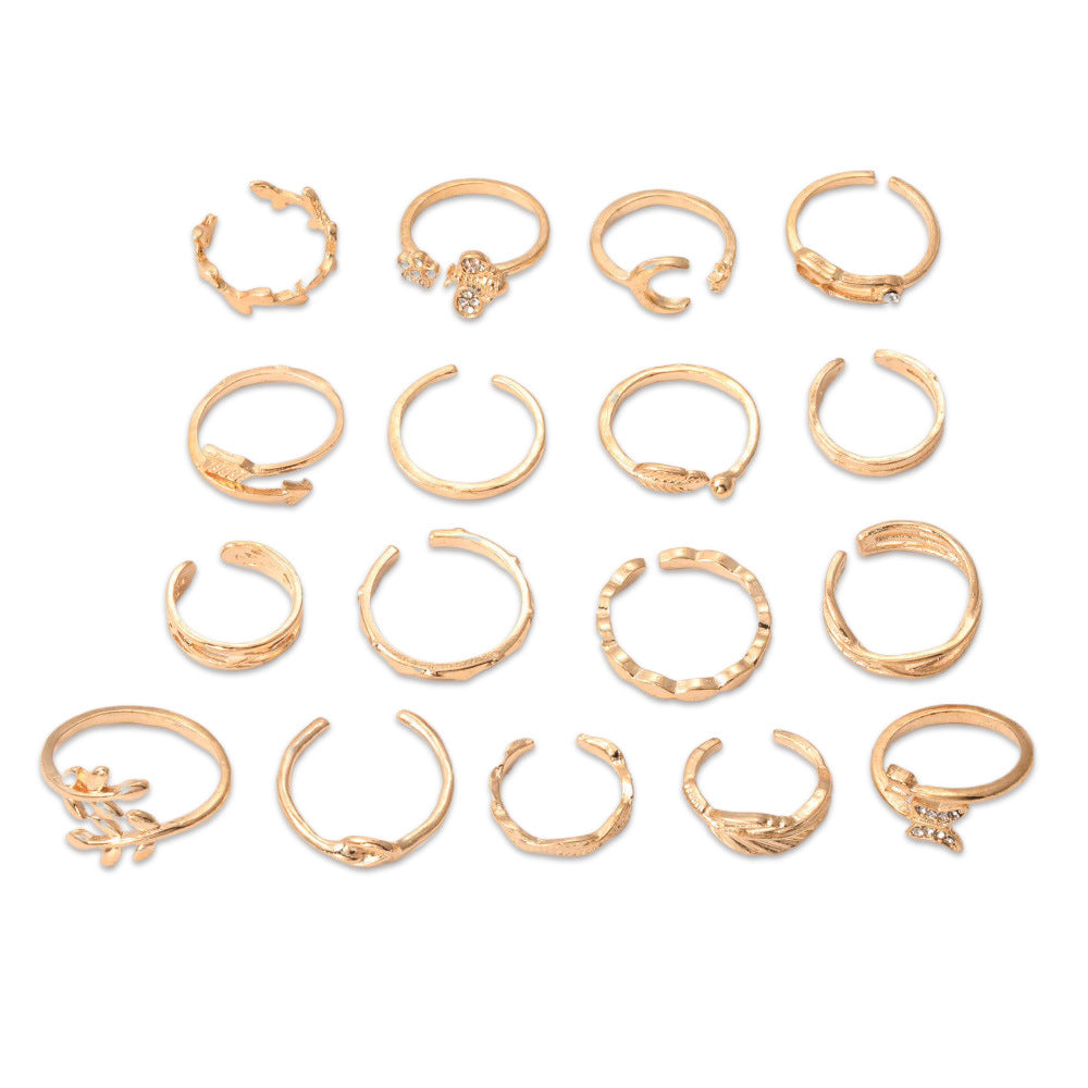 Handgefertigte Vintage Gold Armband