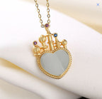 Schöne Silber Halskette mit einzigartigem Stil