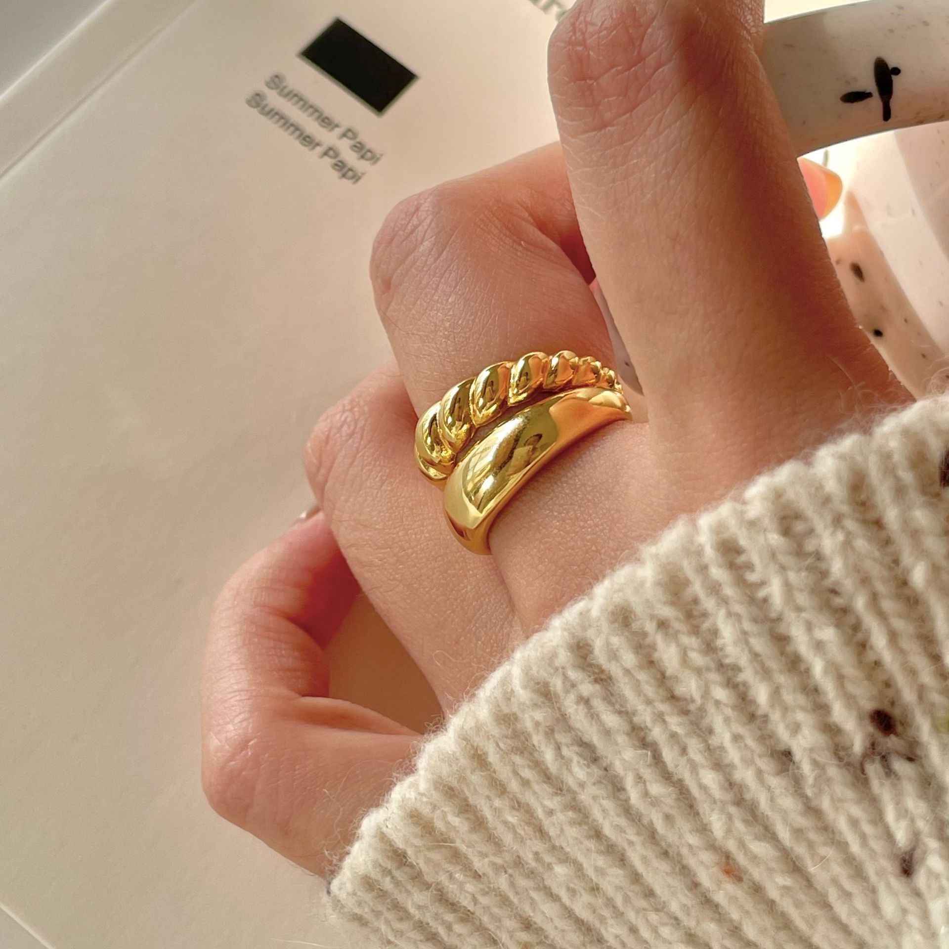 Handgefertigte Vintage Ring