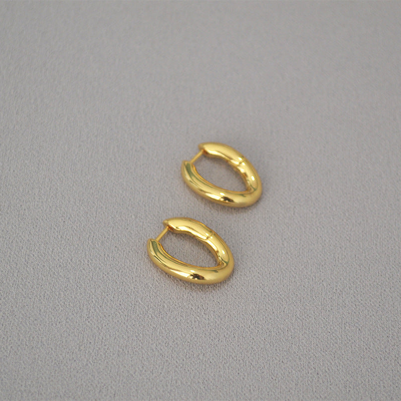 Atemberaubende Gold Ohrring für den Alltag