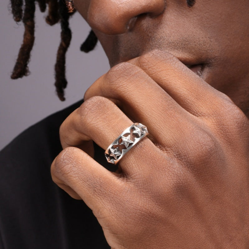 Klassische Silber Ring mit zeitloser Eleganz