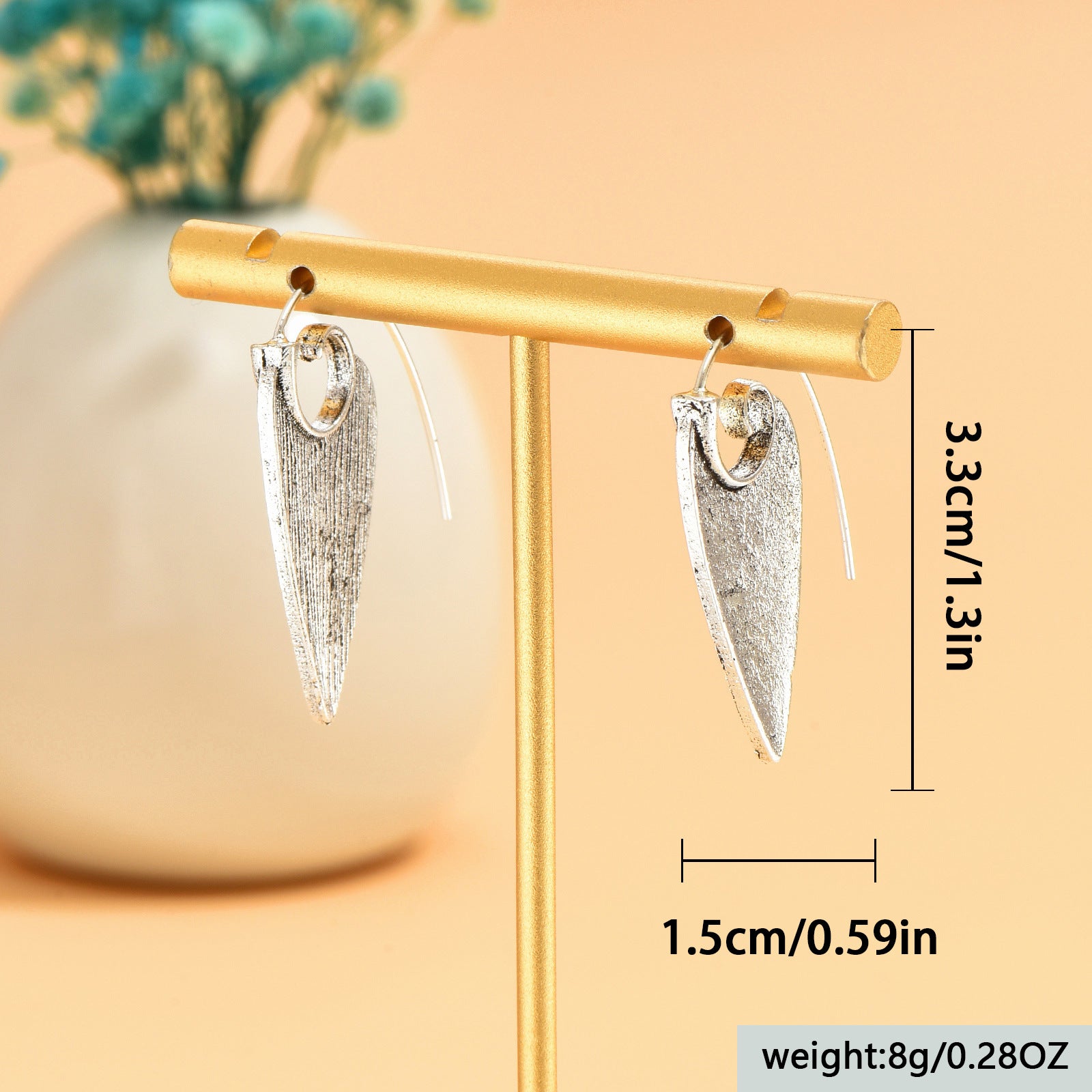 Atemberaubende Ohrring für den Alltag