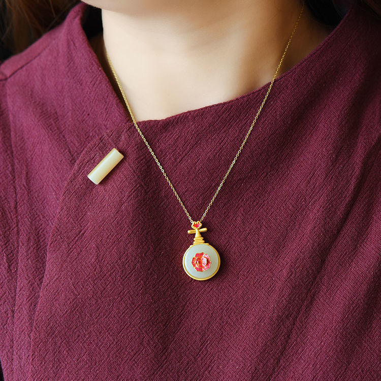 Romantische Gold Halskette für besondere Momente