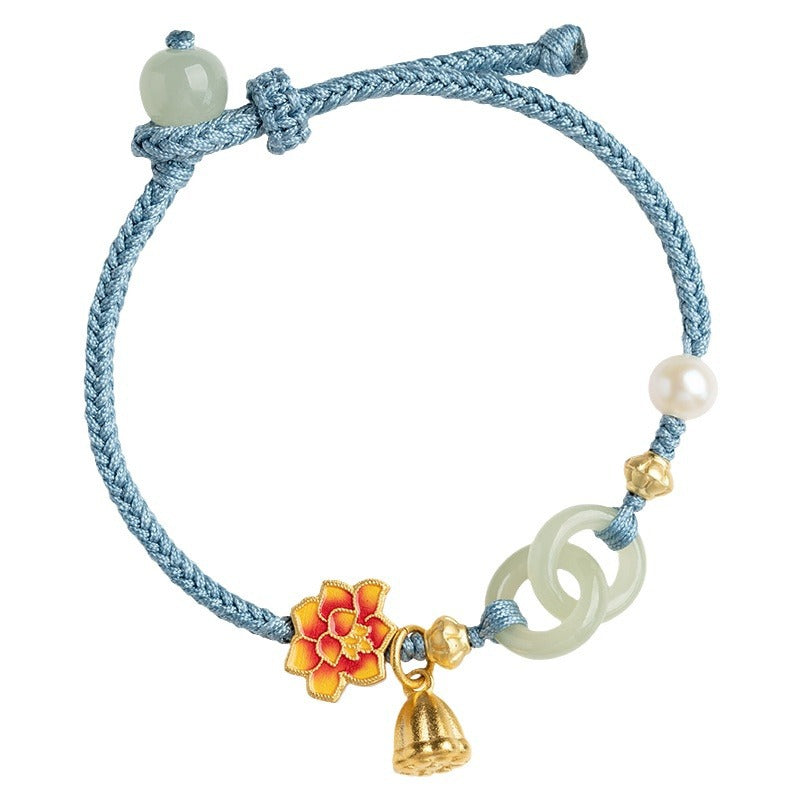 Handgefertigte Vintage Perlen Armband