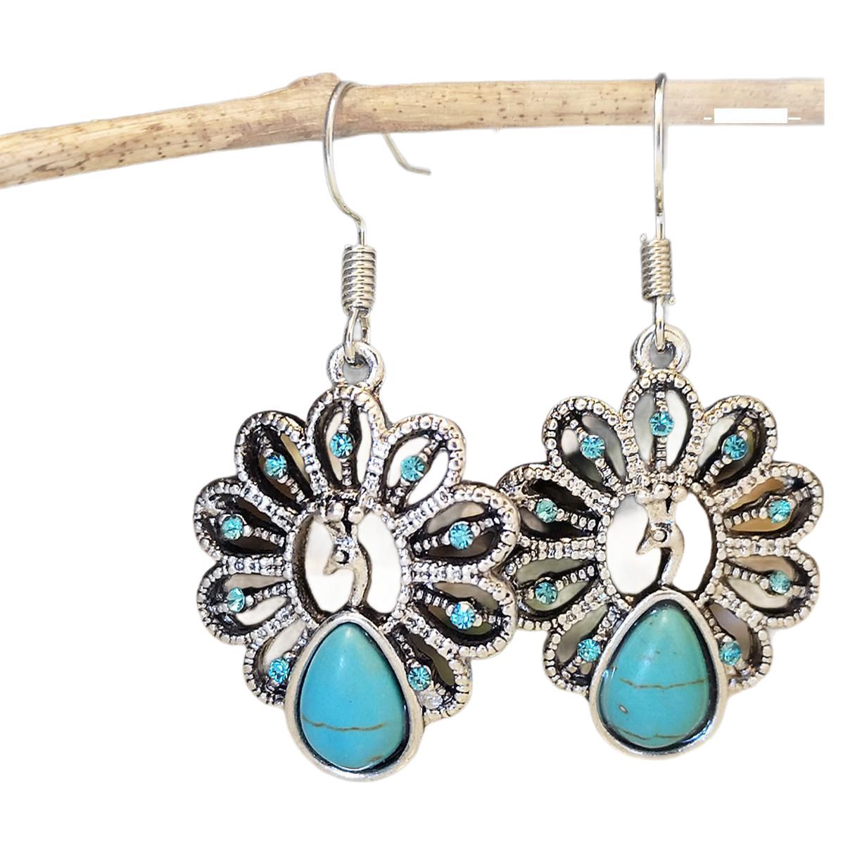 Handgefertigte Vintage Ohrring