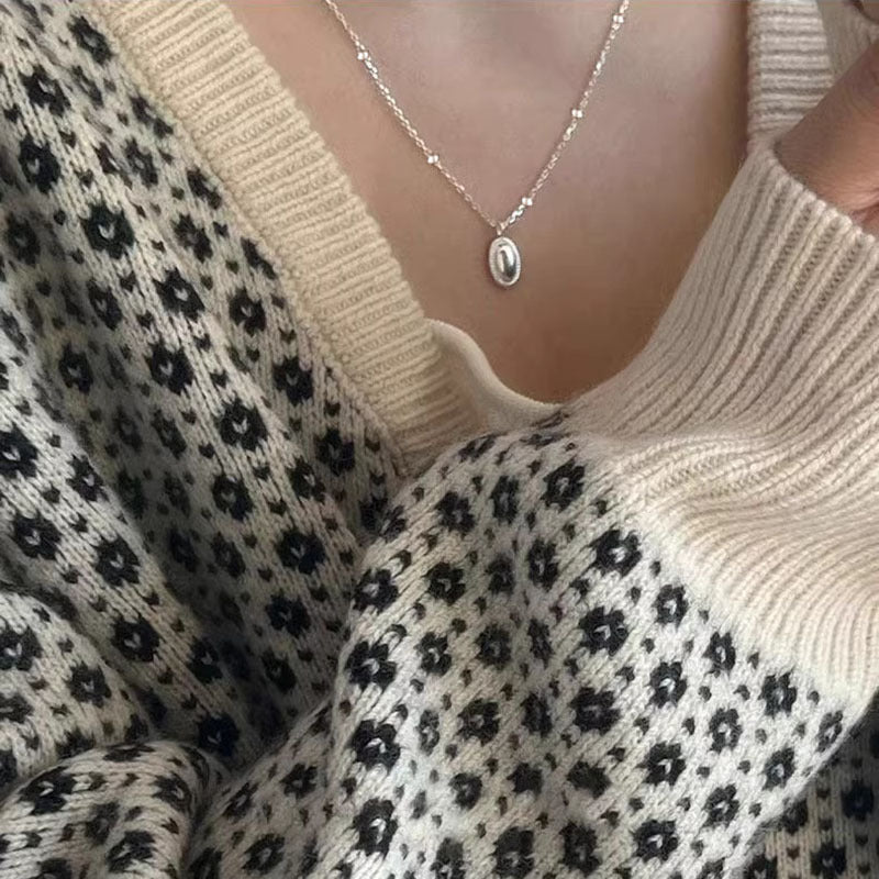 Zarte handwerkliche Halskette