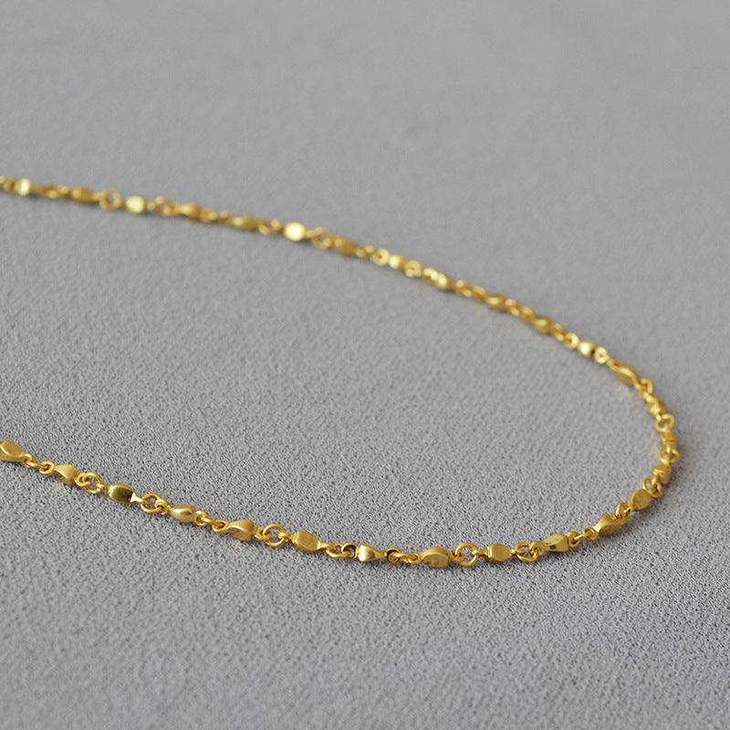 Romantische Gold Halskette für besondere Momente