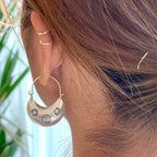 Atemberaubende Ohrring für den Alltag